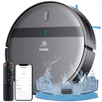 CleanWise Robotstofzuiger Henk - Grijs, Verzenden, Nieuw