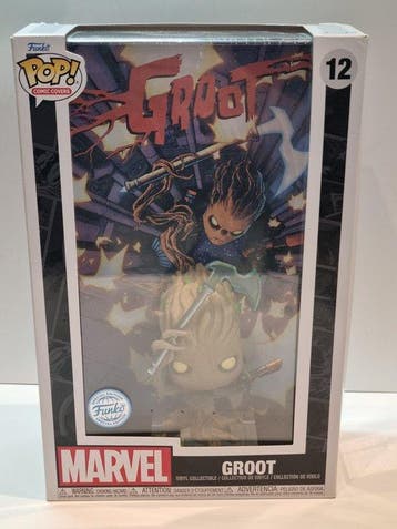 Funko - Funko Pop Comic Covers: #12 Groot (Marvel) | Funko