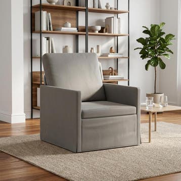 vidaXL Fauteuil Lichtgrijs 70 x 81 x 82 cm fluweel, Huis en Inrichting, Eenpersoons, Verzenden, Nieuw, Minder dan 150 cm