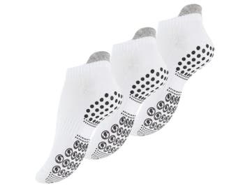 3 Paar STARK SOUL® Yoga sokken met antislipzool - Wit, Verzenden, Nieuw