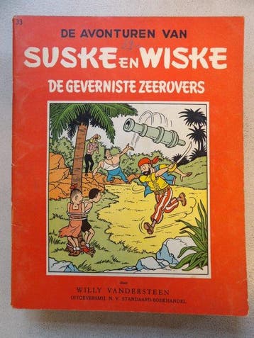 Suske en Wiske RV 33 - Rode reeks Vlaams - De Geverniste, Nieuw