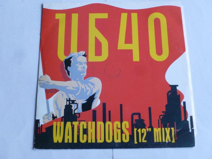 UB40 - Watchdogs (Maxi Single), Cd's en Dvd's, Vinyl Singles, Zo goed als nieuw, Ophalen of Verzenden