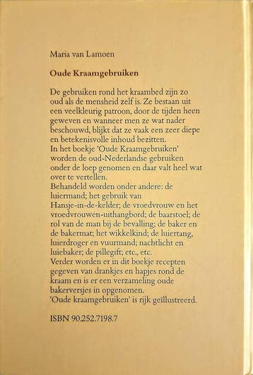 Oude kraamgebruiken 9789025271985 Lamoen, Verzenden, Gelezen, Lamoen