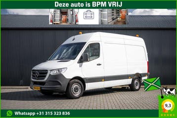 Zakelijke Lease |  Mercedes-Benz Sprinter 314CDI L2H2 | Auto, Automaat, Stof, Gebruikt, Wit