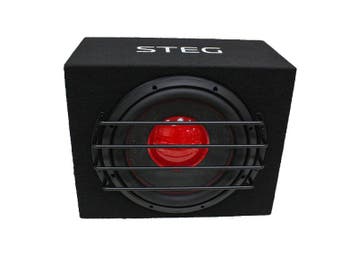 Steg High End Subwoofer 32cm in Cabinet, Verzenden, Nieuw