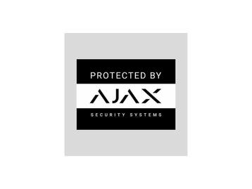 Ajax Systems Sticker 60 x 40mm English, Ophalen of Verzenden, Nieuw