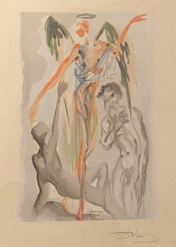 Salvador Dali (1904-1989) - Paraíso Terrenal
