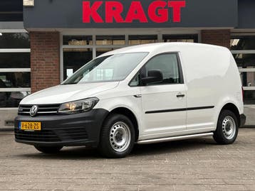 Volkswagen Caddy 1.4 TGI L1H1|CNG|NAP|airco|cruise|bluetooth, Stof, Gebruikt, Volkswagen, Overige brandstoffen