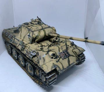 Tamiya 1:35 - Model militair voertuig - Panther tank (Panzer, Nieuw