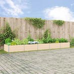 vidaXL Plantenbak Ivoor 480 x 100 x 45 cm Gegalvaniseerd, Tuin en Terras, 100 cm of meer, Verzenden, Nieuw, Metaal