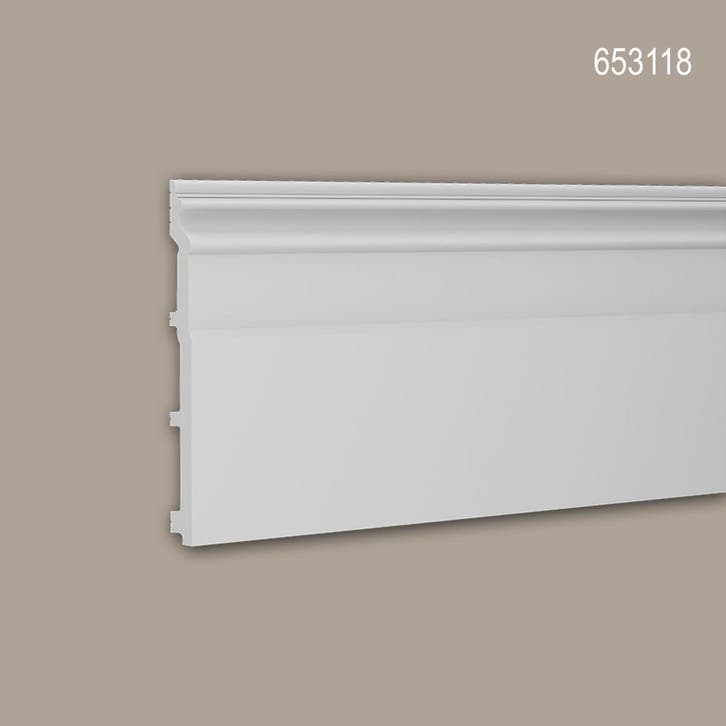 Profhome 653118 Plint Vloerlijst Sierlijst Lijstwerk 2 m, Doe-het-zelf en Verbouw, Plinten en Afwerking, Nieuw, Verzenden