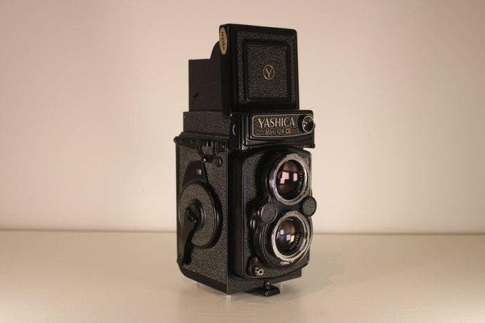 Yashica Mat-124 G Twin lens reflex camera (TLR), Audio, Tv en Foto, Fotocamera's Analoog