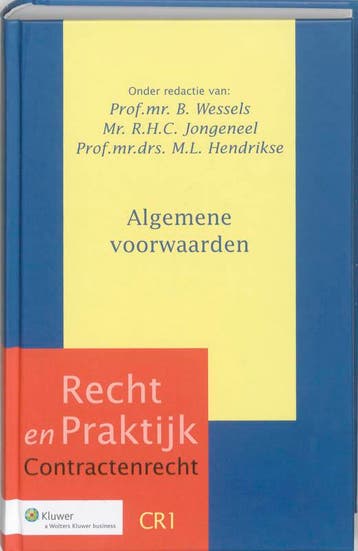 Recht en Praktijk Contractenrecht 1   Algemene 9789013040845, Verzenden, Zo goed als nieuw