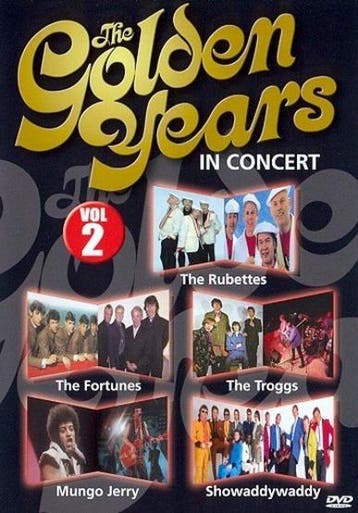 The golden years in concert vol. 2 (dvd tweedehands film), Ophalen of Verzenden, Zo goed als nieuw