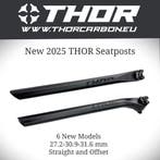 THOR SINGLE BOLT ZADELPEN, 27.2, 30.9(!), 31.6 mm, Ophalen of Verzenden, Nieuw, Overige typen, THOR Carbon Bike Tuning