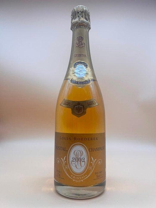 2002 Louis Roederer, Cristal - Champagne - 1 Fles (0,75, Verzamelen, Wijnen