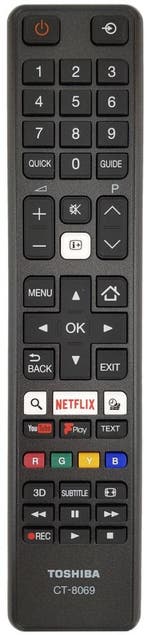 Afstandsbediening Toshiba ct-8069, Ophalen of Verzenden, Nieuw, Origineel