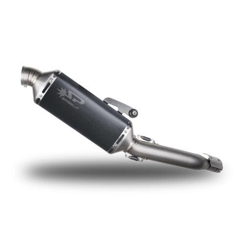 Spark Exhaust Dakar high Yamaha Tenere 700, black, Fietsen en Brommers, Brommeronderdelen | Algemeen, Nieuw, Verzenden