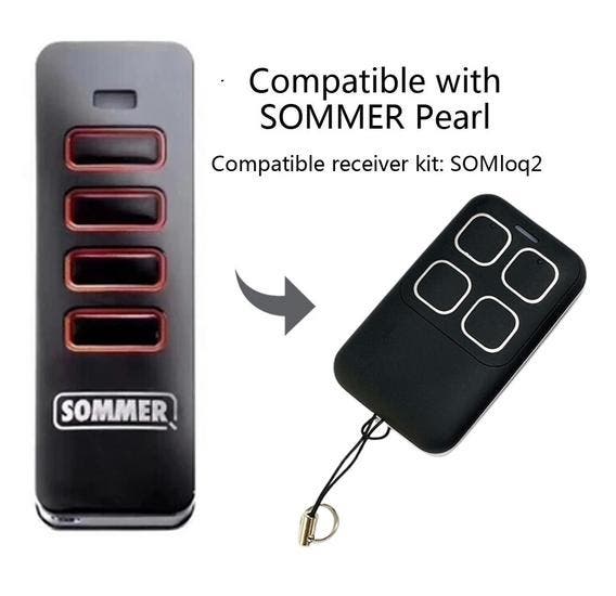 Handzender geschikt voor Sommer 4018V657 (Matex), Audio, Tv en Foto, Afstandsbedieningen, Verzenden