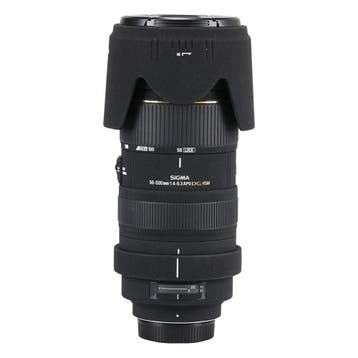 Sigma 50-500mm f/4-6.3 EX APO DG HSM (Nikon) met garantie, Ophalen of Verzenden, Gebruikt