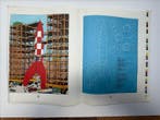 Hergé - Objectif Lune - 2 tirages de couleurs successifs ,, Boeken, Nieuw