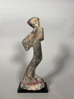 Oud-Chinees, Han-dynastie Terracotta Danseres Mingqi - 35 cm