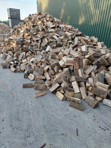 Essen haardhout buitenlucht gedroogd, Tuin en Terras, 6 m³ of meer, Essenhout, Blokken