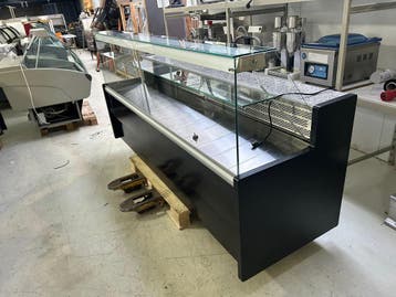 Gekoelde Diamond koelvitrine 2022 vitrinetoonbank RO20/B5-R2, Ophalen of Verzenden, Gebruikt