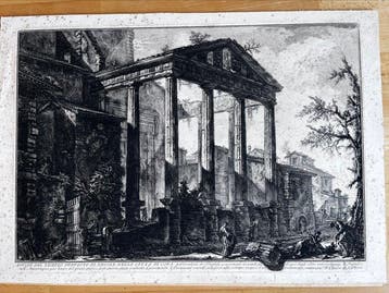 Giovanni Battista Piranesi (1720-1778) , after - Rovine del