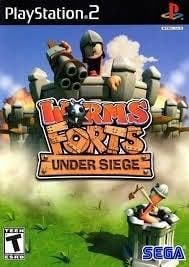 Worms Forts Under Siege (ps2 used game), Ophalen of Verzenden, Zo goed als nieuw