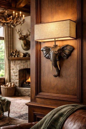 Lamp - Hars - Olifant