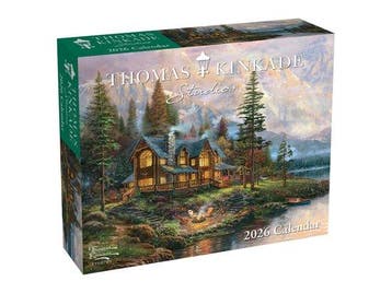 Thomas Kinkade Studios 2026 Day-To-Day Calendar, Nieuw