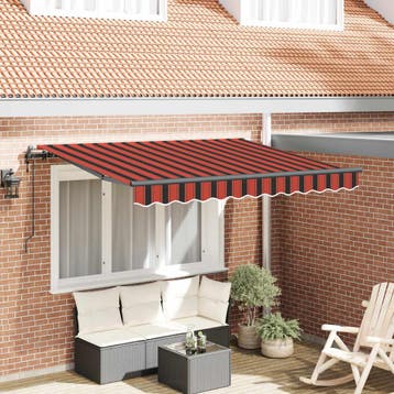 vidaXL Handmatige Zonnescherm 2,5 x 2 m, Verzenden, Nieuw