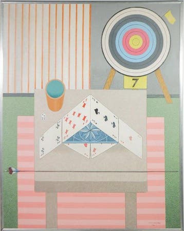 Kees Balvers (XX) - Poker, Antiek en Kunst