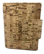 Portrait  ritsportemonnee met overslag van kurk, model Clov, Verzenden, Nieuw