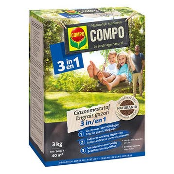 Gazonmest | Compo | 3 kg, Tuin en Terras, Gras en Kunstgras, Verzenden, Nieuw