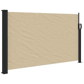 Terras windscherm beige 120x600 - Nu met 51% korting, Ophalen of Verzenden, Zo goed als nieuw