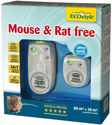 ECOstyle Mouse & Rat free 80+30 m² (duopack), Verzenden