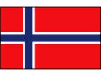 Vlag Noorwegen, Ophalen of Verzenden, Nieuw, Zeilboot of Motorboot