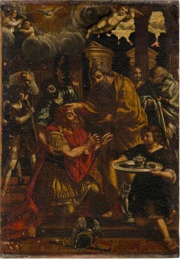 Pietro Da Cortona (1597-1669), Naar - Ananias geneest de