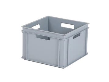 Stapelbak 400x400xH270mm gesl. 4 OH grijs, Ophalen of Verzenden, Nieuw