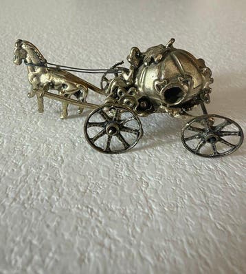 Koets - .800 zilver