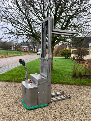 Jungheinrich EJC112 RVS stapelaar 1200KG 2.54m hefhoogte, Verzenden, Gebruikt