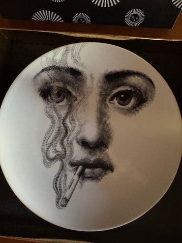 fornasetti milano - Piero Fornasetti - Schotel - Porselein