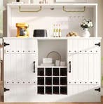 Modern Dressoir met Wijnglasrek – 120×40×120 cm, Huis en Inrichting, Keuken | Keukenelementen, Verzenden, Nieuw