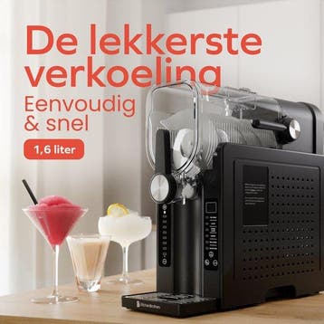 2dekans | KitchenBrothers Slush Puppy Maker - 1,6L - 6, Ophalen of Verzenden, Zo goed als nieuw