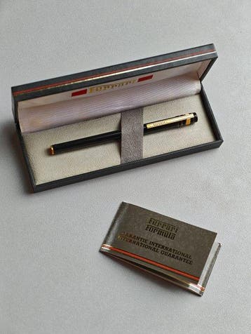 Ferrari - Vintage Formula by Aurora Black Lacquer Rollerball, Verzamelen, Nieuw