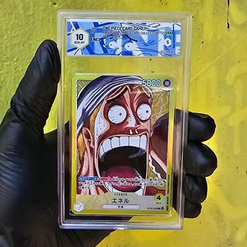 One Piece Graded card - Enel (Base Shop Limited) - Graad 10, Nieuw
