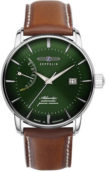 Zeppelin 8462-4 Atlantic automatisch horloge 42 mm, Sieraden, Tassen en Uiterlijk, Horloges | Heren, Overige merken, Staal, Verzenden