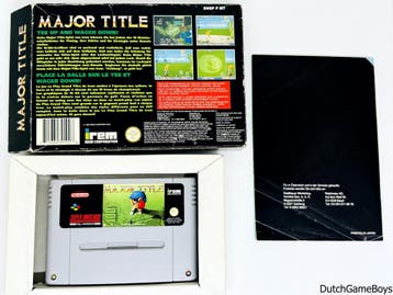 Super Nintendo / SNes - Major Title - FRG, Verzenden, Gebruikt